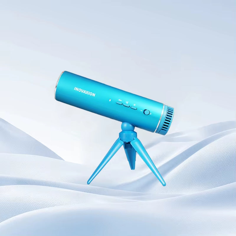 Hands-Free Foldable 1200W High-Speed Pet Hair Dryer Stand 110,000RPM Low-Noise Blower for Dogs/Cats & Clothes Adjustable Tube