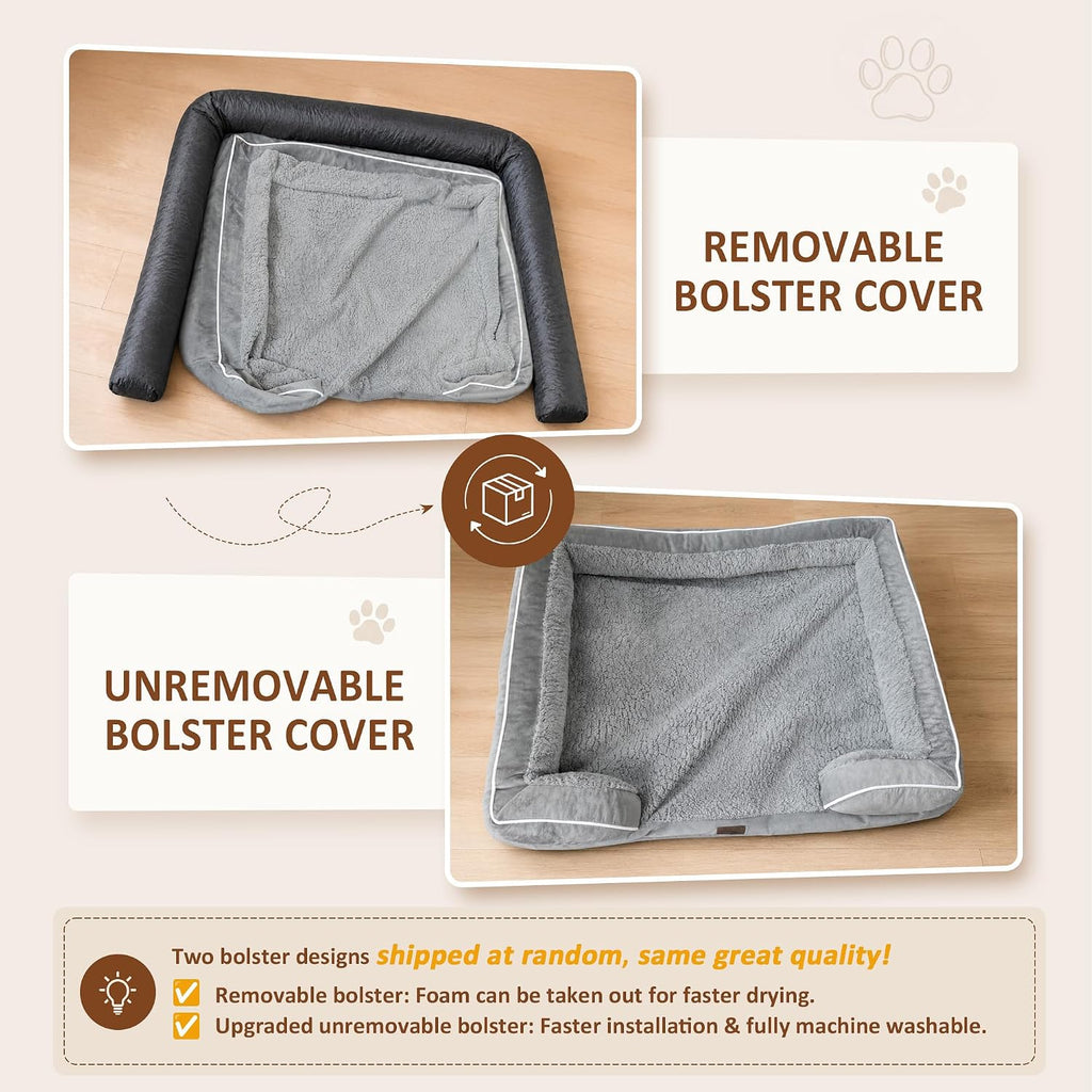 Premium Waterproof Orthopedic Dog Bed for Extra Large Breeds
