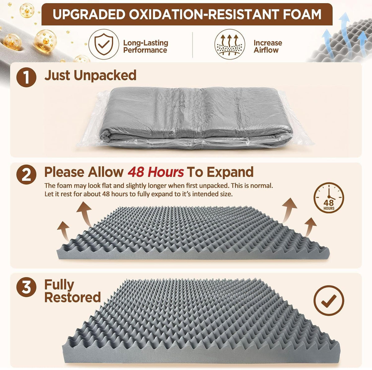 Premium Waterproof Orthopedic Dog Bed for Extra Large Breeds