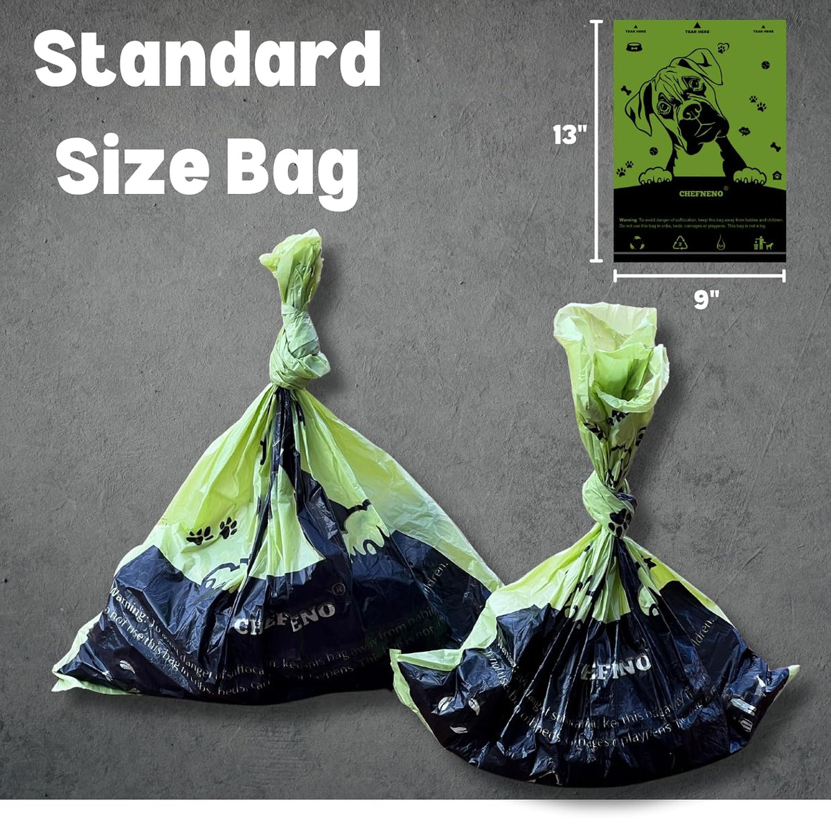 Premium Dog Waste Bags with Dispenser - 576 Unscented Bags in 32 Refill Rolls for Efficient Pet Cleanup