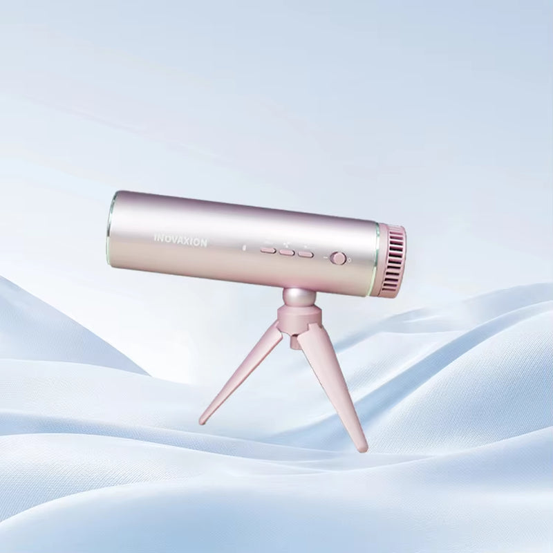 Hands-Free Foldable 1200W High-Speed Pet Hair Dryer Stand 110,000RPM Low-Noise Blower for Dogs/Cats & Clothes Adjustable Tube