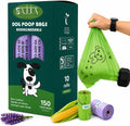 Certified Home Compostable Dog Waste Bags - Charitable Contribution with Every Purchase - ASTM D6400 & EN 13432 Compliant - 150 Plant-Based Compostable Bags