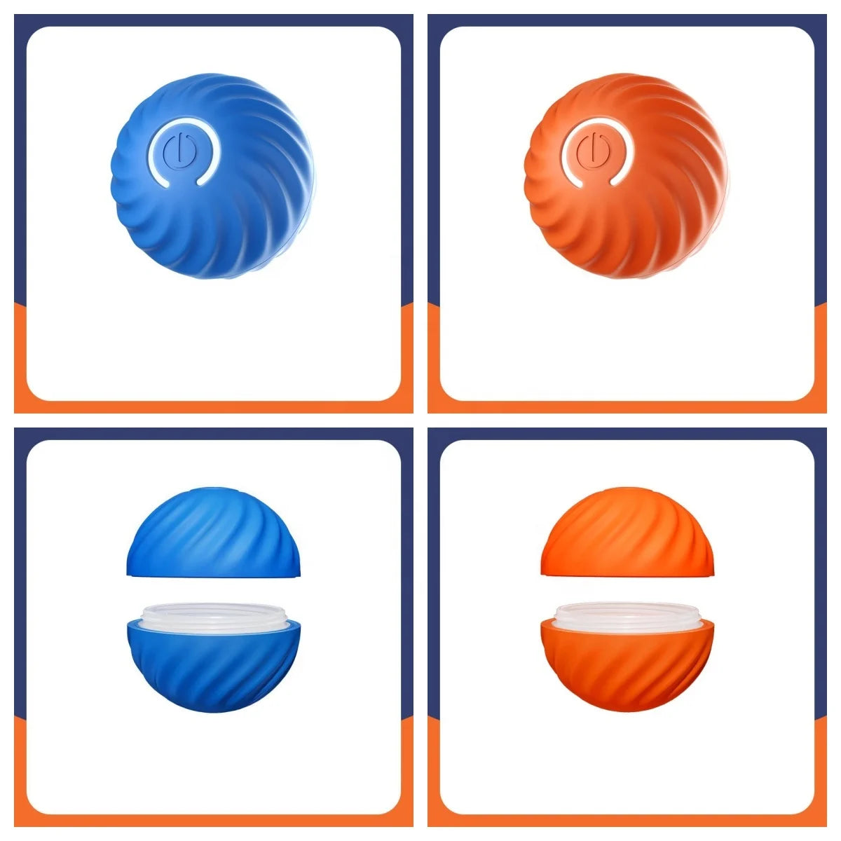 Exciting Gravity Bounce Ball - The Ultimate Smart Charging Toy for Dogs and Cats!