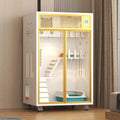 Hot Sell Cat Villa House Indoor Customized Multi- Layer Luxury Wood Pet House Cat Villa Wooden Indoor Houses Cats Condos