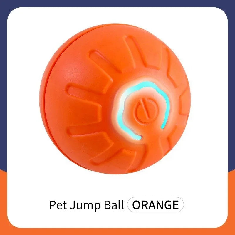 Eco-Friendly Interactive Dog and Cat Jumping Ball - Durable, Bite-Resistant, and Perfect for Playtime!