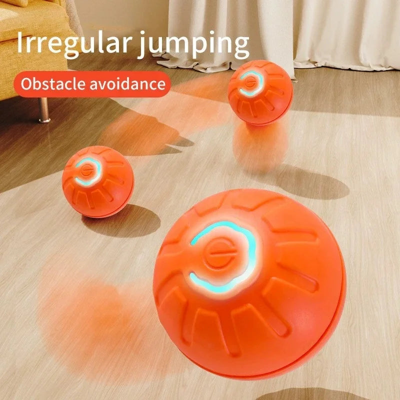 Eco-Friendly Interactive Dog and Cat Jumping Ball - Durable, Bite-Resistant, and Perfect for Playtime!