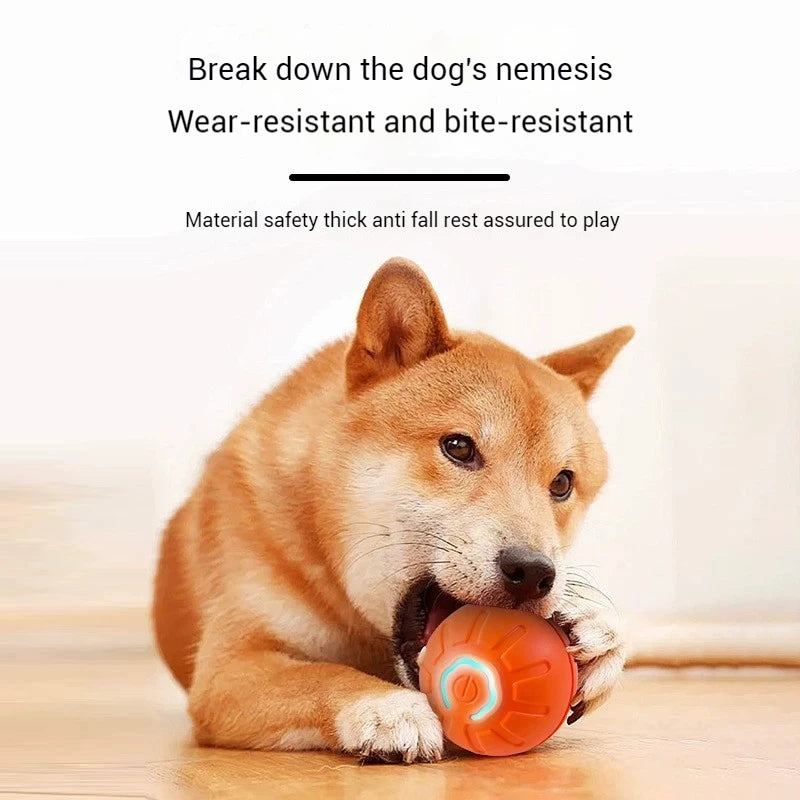 Eco-Friendly Interactive Dog and Cat Jumping Ball - Durable, Bite-Resistant, and Perfect for Playtime!