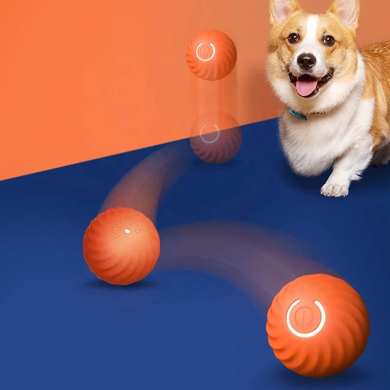 Exciting Gravity Bounce Ball - The Ultimate Smart Charging Toy for Dogs and Cats!