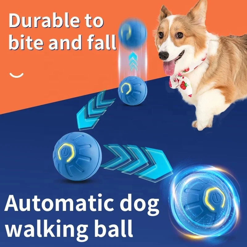 Eco-Friendly Interactive Dog and Cat Jumping Ball - Durable, Bite-Resistant, and Perfect for Playtime!