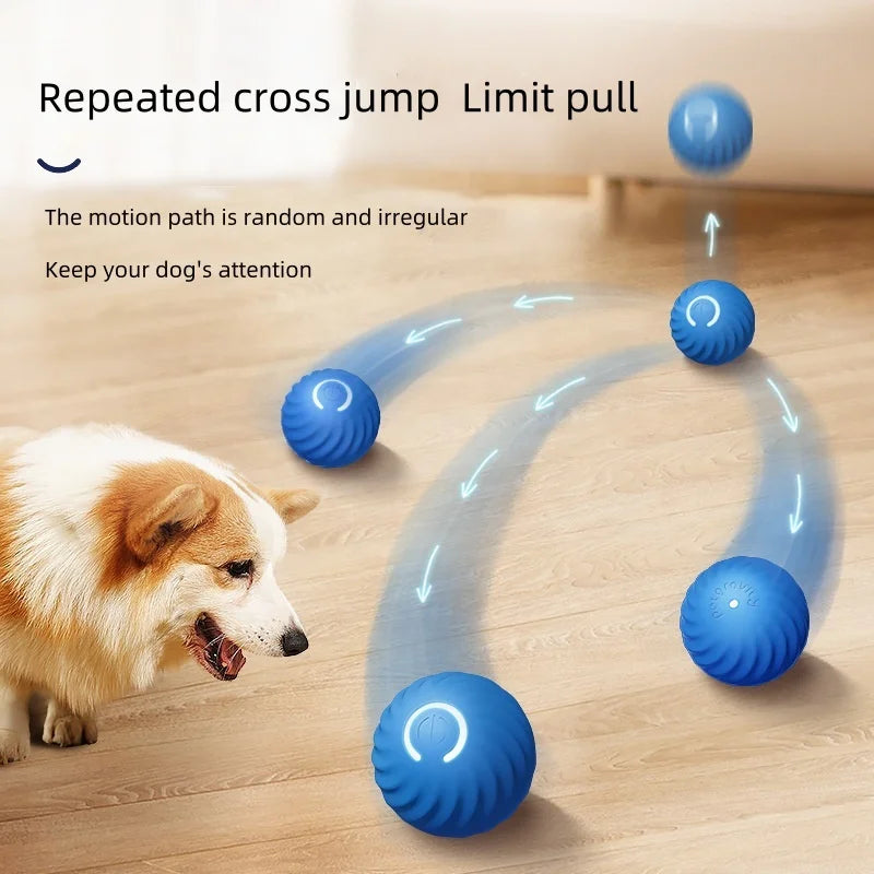 Exciting Gravity Bounce Ball - The Ultimate Smart Charging Toy for Dogs and Cats!