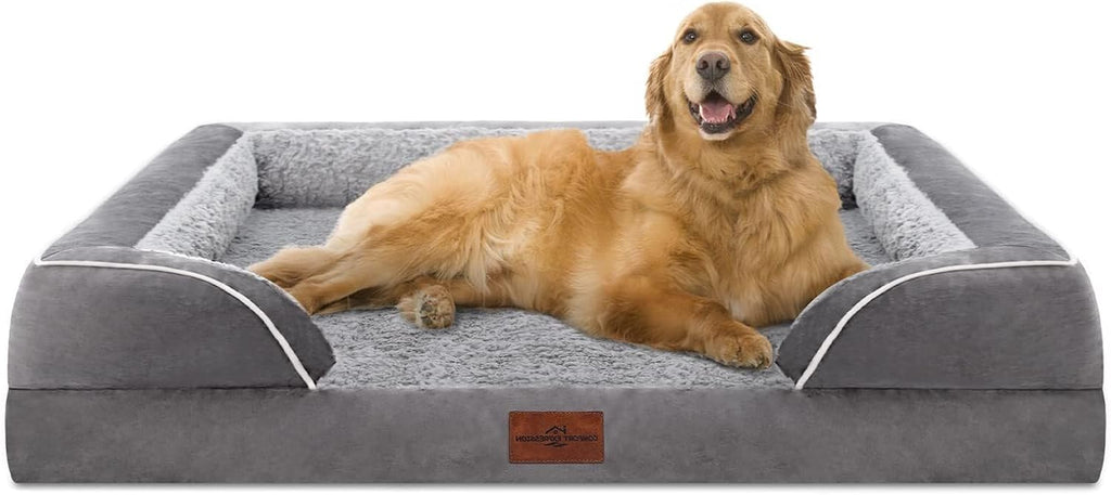 Premium Waterproof Orthopedic Dog Bed for Extra Large Breeds